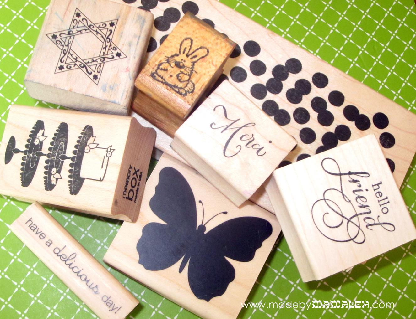 Wood Stamp Sets
